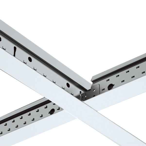 Entretoise plafond suspendu Armstrong Prélude 24 XL² Système harpon XL² à épaulement - 30 MM x 24,0 MM - Longueur 0,60 M - Blanc