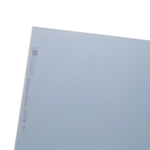 Plaque de plâtre hydrofuge à haute résistance et dépolluante - Knauf Diamant BA13 Cleaneo C Hydro - 2,60 M x 1,20 M - ép.12,5 MM