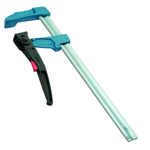 Presse à serrage rapide par levier Urko 4003-L serrage 400 mm saillie 107 mm