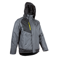 Parka de travail avec doublure polaire - Yuzu anthracite et noir - Coverguard - Taille L