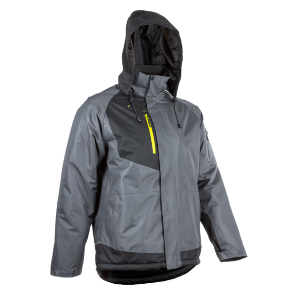 Parka de travail avec doublure polaire - Yuzu anthracite et noir - Coverguard - Taille L