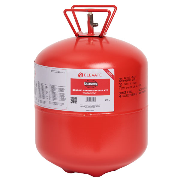 Colle néoprène pour membrane d'étanchéité EPDM - RubberCover BA2016 S/TF - Canister sous pression non rechargeable - 22 litres