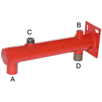 SUPPORT MURAL POUR VASE D'EXPANSION POUR VASE JUSQU'A 25L