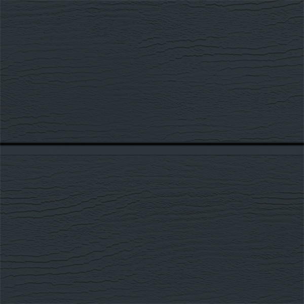 Bardage PVC extérieur imitation bois peint - Isocel Veiné Bois - 166,00 MM x 18,00 MM - Long. 4,00 M - Anthracite