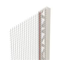 Profilé d'arrêt avec tissu pour isolation thermique - longueur 2,50 m