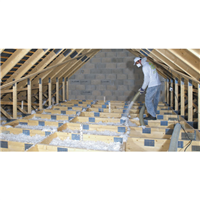 Laine de verre à souffler pour combles perdus - Comblissimo Isover - Sac de 17,30 kg