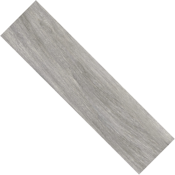 Carrelage intérieur en grès cérame émaillé effet bois Pecan - 58,9 CM x 15,3 CM - ép. 7,50 MM - Gris