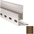 Profil de linteau et de départ pour bardage Hardie VL Plank en pose verticale - alu Marron Noisette - longueur 3,00 M