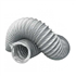 Gaine de ventilation souple pour VMC - Diamètre 80 mm - Longueur 6 m - PVC - Autogyre