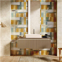 Faïence murale rectifiée - Pictura - 60,0 CM x 30,0 CM - ép. 7,00 MM - Décor Fascia tema mix