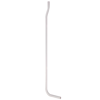 Tube de chasse PVC blanc pour réservoir classique type cuvette anglaise - Ø 32 mm