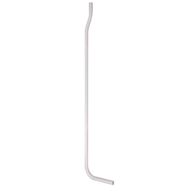 Tube de chasse PVC blanc pour réservoir classique type cuvette anglaise