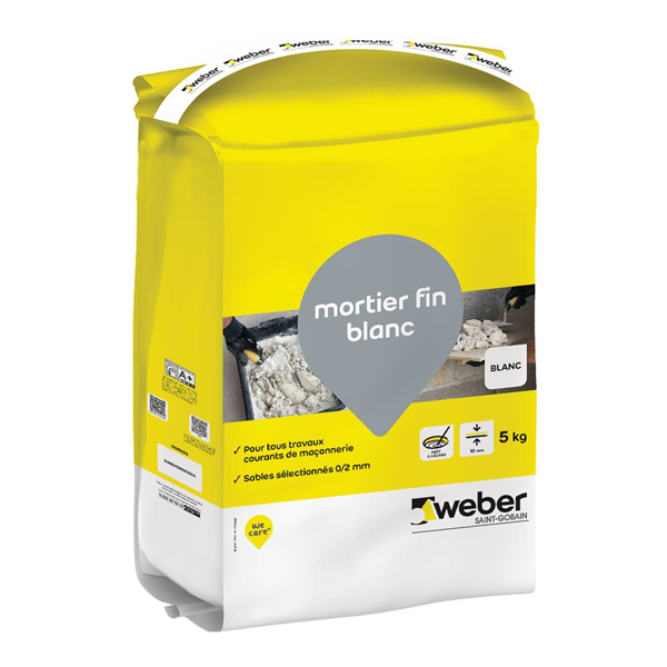 MORTIER FIN BLANC 5KG                LSP