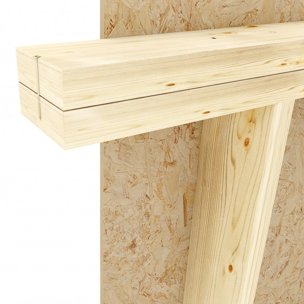 Vis à bois structurelle à tête fraisée et filetage partiel Simpson ESCRC - 8,0 MM x 180,0 MM - à l'unité