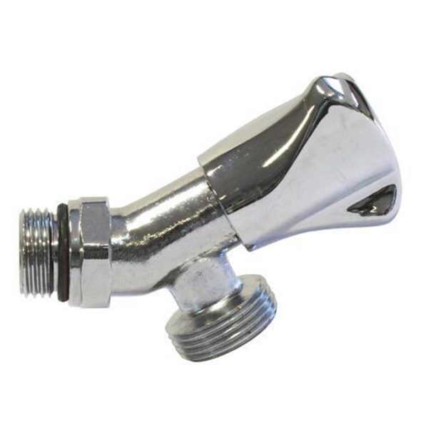 Robinet orientable auto-étanche à clapet pour machine à laver - M1/2" - M3/4