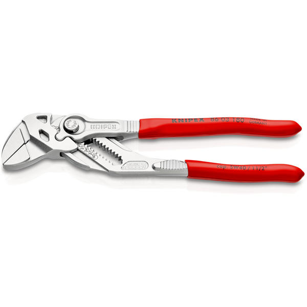 Pince clé gainée Knipex longueur 180 mm Diamètre maxi 40 mm