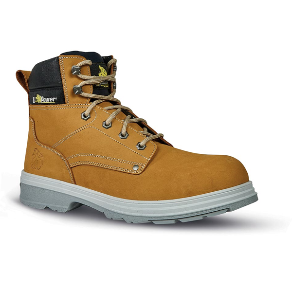 Chaussure de travail montante cuir nubuck - Taxi U-Power - Camel - S3 SRC - Taille 45