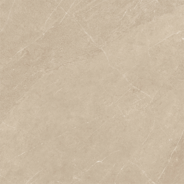Carrelage effet pierre en grès cérame émaillé - Lourdes - 60,8 cm x 60,80 cm - ép. 9,50 mm - Cream