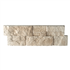 Parement mural en pierre reconstituée CUBIK - Ton pierre - L. 45 x h. 15 cm - épaisseur 2 - 4 cm