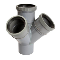 CULOTTE EQUERRE DILAT.A JOINT 45' D.100