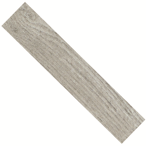 Plinthe MADÉRA Edilis grès émaillé effet "bois" - Gris - 7,4 CMx60 CM