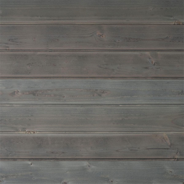 Bardage bois NEW AGE Douglas profil Linéa massif poncé saturateur pré-grisé Sivalbp - Gris 21x125 mm L.4 M