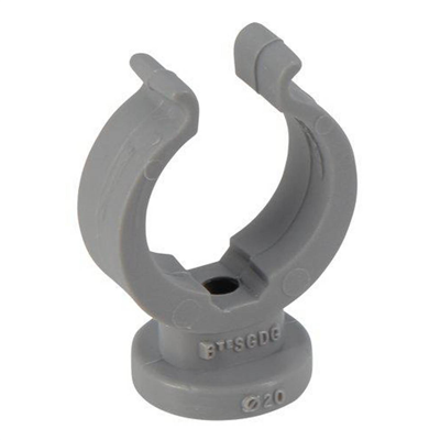 COLLIER LYRE SANS INSERT D.20 GRIS