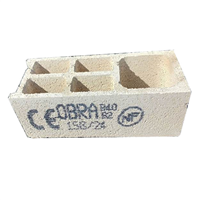 Bloc béton poteau 3 parois 5 trous - Classe B40 - 500,0 MM x 200 MM x 200,00 MM