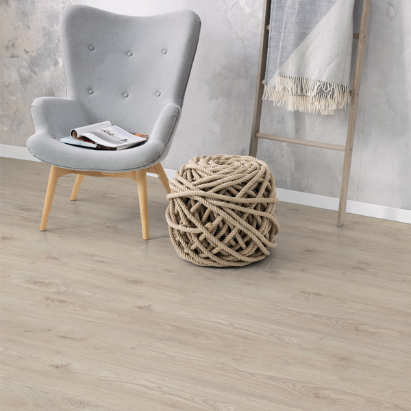 Parquet stratifié Classic 8/32 - Bords droits avec système CLIC it! - 193 x 8 x 1292 mm - Ashcroft Wood