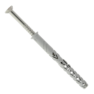 Cheville à frapper B-Long Xtrem Spit avec vis tête fraisée inox A4 - 8 x 80 mm - Boîte de 50
