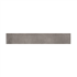 Plinthe de carrelage intérieur en grès cérame émaillé effet béton Edilis Clark - 60,8 CM x 9,0 CM - Gris