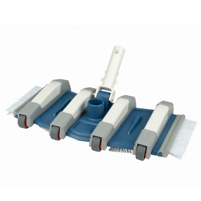 Balai brosse aspirant pour piscine à 8 roues - pour revêtements durs - Blue Line Astralpool - longueur 35 cm