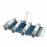 Balai brosse aspirant pour piscine à 8 roues - pour revêtements durs - Blue Line Astralpool - longueur 35 cm