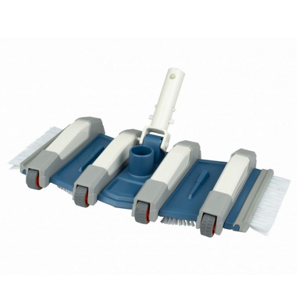 Balai brosse aspirant pour piscine à 8 roues - pour revêtements durs - Blue Line Astralpool - longueur 35 cm