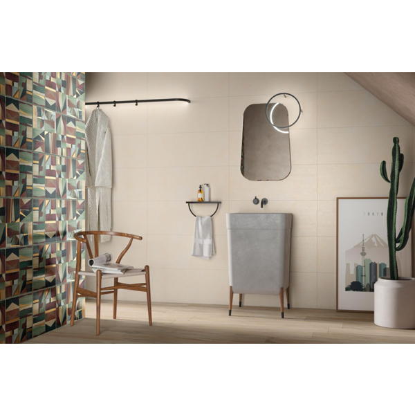 Faïence murale effet béton - Timeless - 32,0 CM x 80,5 CM - ép.8,00 MM - Corda