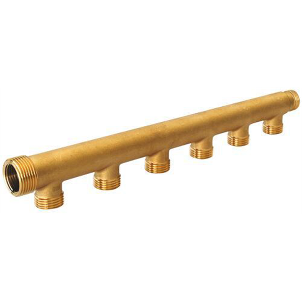 Collecteur de distribution chantier à portée plate mf3/4" - 6 sorties en 1/2