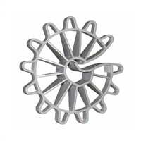 Cale à béton ronde enrobage 25mm pour fers à béton Ø 8 à 12 mm Taliaplast - Lot de 100 pièces