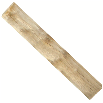 Traverse paysagère chêne brut pour bordures et aménagements extérieurs - 12 x 20 x 260 cm