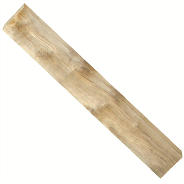 Traverse paysagère chêne brut pour bordures et aménagements extérieurs - 12 x 20 x 200 cm