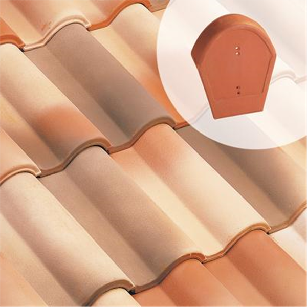 Fronton 90° grand modèle p/ faîtière à pureau variable (814)