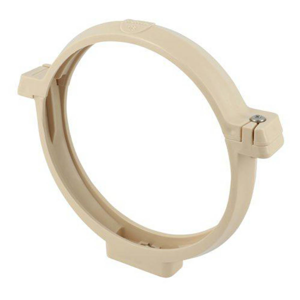 Collier pour tube de descente cylindrique diamètre 125 mm - COXGTS Nicoll - Sable