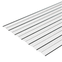 Lattis nervuré en acier galvanisé Nergalto sans papier - 2,50 M x 0,60 M