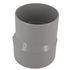 Réduction extérieure excentrée PVC pour évacuation d'eau - mâle/femelle - Ø 125/110 mm