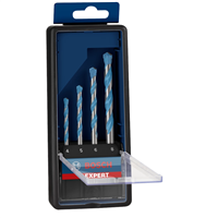 Coffret de 4 forets carbure Expert Multi-construction CYL9 Bosch - diamètres 4 à 8 mm