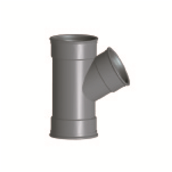 BRANCHEMENT PVC FEMELLE FEMELLE FEMELLE 60° 200X125 ASSAINISSEMENT A JOINT CR4