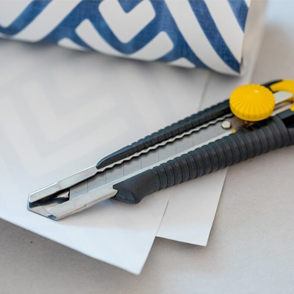 Cutter à lame sécable avec molette de blocage - Stanley - Fourni avec 1 lame largeur 28 mm