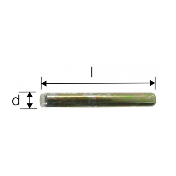 Broche STD pour connecteurs à âme intérieure 12X120 mm