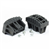 Sabot enveloppant pour échelle Tubesca en plastique noir section 66 x 25 mm - lot de 2