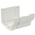 Jonction à dilatation Nicoll JND38 pour gouttière Ovation LG38 - longueur 142 à 192 mm - Techtan Blanc