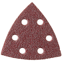 Patin auto-agrippant Sidamo forme delta 93 mm grain 40 6 trous - lot de 5